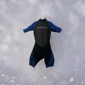 Body Glove Mens Shorty wetsuit Sonic Metalite Hyperstretch  3/2mm Back Zipper